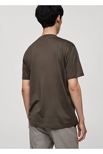 MANGO Man Regular Cut 100% Cotton T-Shirt