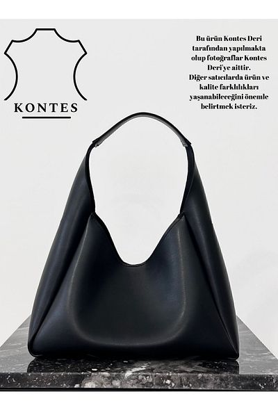 Kontes Women's Hand and Shoulder Bag with Snap Closure and Zippered Interior Compartments