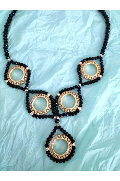 Arjew 5 Çerçeveli Çeyreklik Baklava Model Kolye