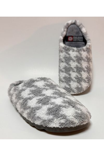 GEZER Eva Sole Plush Comfortable and Light Daily Women's Home and Magazine Slippers