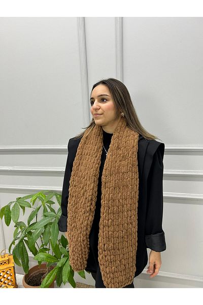 Home Puffy Soft Scarf - Soft Touch Trend Scarf / Κομψότητα, άνεση και ζεστασιά σε ένα