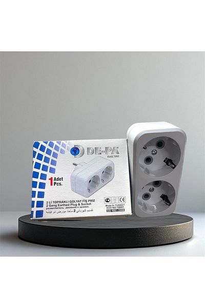 Depa Double Surface Mounted Socket Coupler