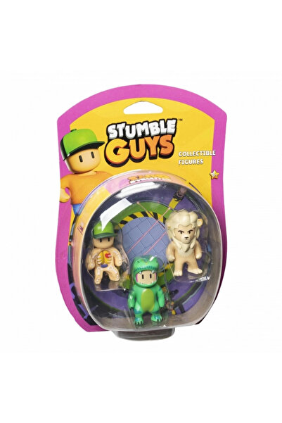 NW NessiWorld Stumble Guys 3-Piece Action Figure Set