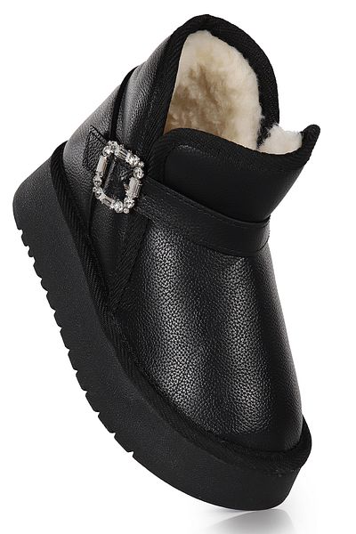 KARAMAZI Karamazı Kids Rokca Skin Belted Girls Boat Παπούτσια