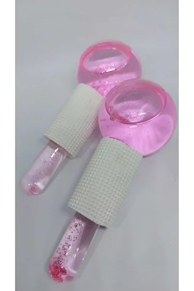 Eşya Dünyası Crystal Ice Ball Roller Facial Lifting Massage Ice Globe Cold Massage and Therapy Ball
