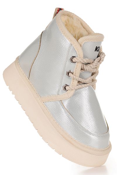 Kiko Kids Παπούτσια για κορίτσια με κορδόνια Buck Skin