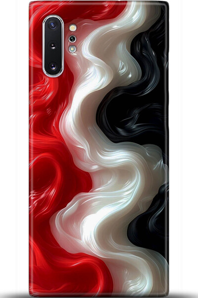 Noprin Samsung Galaxy Note 10 Plus Kılıf HD Baskılı Kılıf - Custody Series 5433