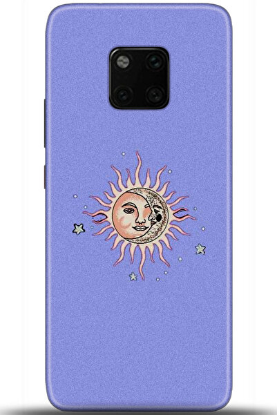 Noprin Huawei Mate 20 Pro Kılıf HD Baskılı Kılıf - Custody Series 5473