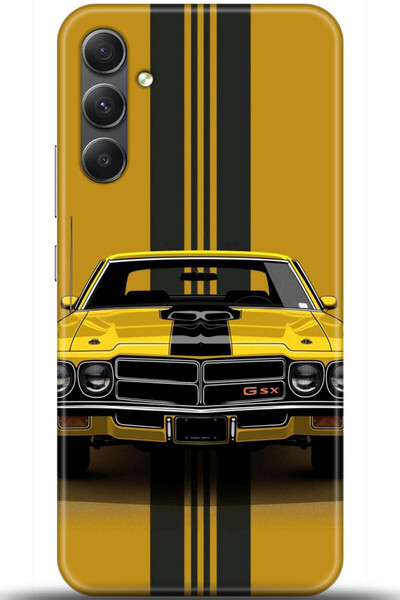 Noprin Samsung Galaxy A34 Case Hd Printed Case - Custody Series 5461