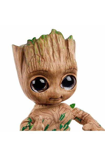 mattel Marvel I Am Groot Groovin Groot Sesli ve Hareketli Peluş HJM23