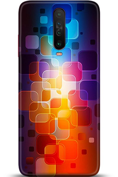Noprin Xiaomi Poco X2 Case Hd Printed Case - Custody Series 5431