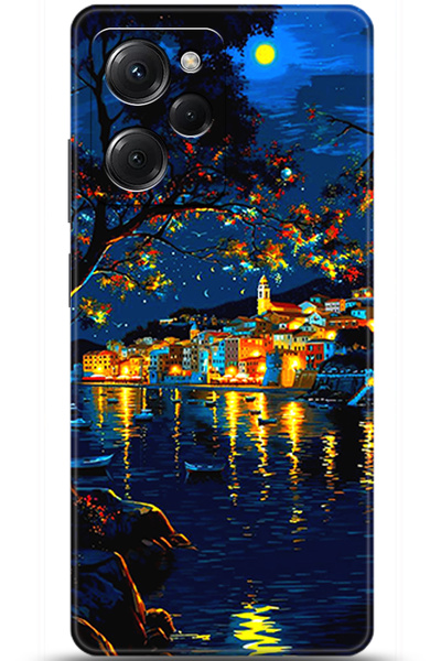 Noprin Xiaomi Poco X5 Pro Case Hd Printed Case - Custody Series 5453