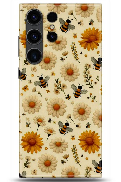 Noprin Samsung Galaxy S23 Ultra Case Hd Printed Case - Custody Series 5428