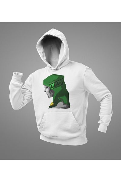 SEVBANO Marvel Doctor Doom Printed Unisex Oversize Hoodie