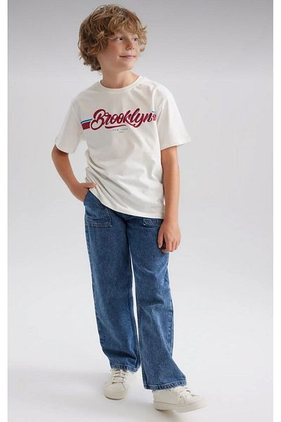 ASL GOLF CLUB Pantaloni Jean cu picioare late pentru băiat