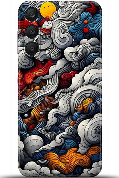 Noprin Samsung Galaxy A25 Case Hd Printed Case - Custody Series 5436