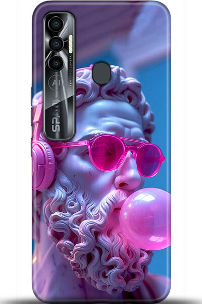 TECNO Spark 7 Pro Case Hd Printed Case - Custody Series 5435