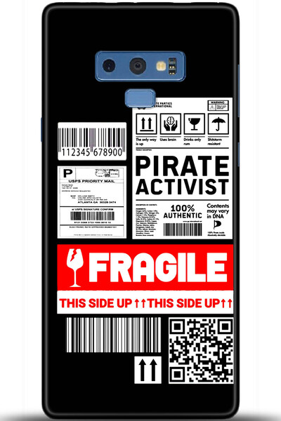 Noprin Samsung Galaxy Note 8 Case Hd Printed Case - Custody Series 5447