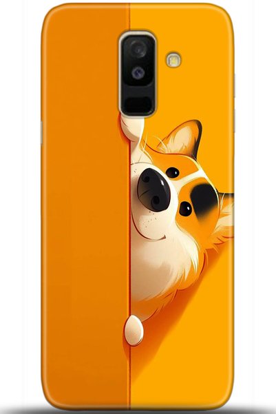 Noprin Samsung Galaxy J8 Case Hd Printed Case - Custody Series 5460