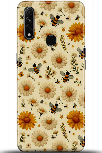Noprin Oppo A31 Kılıf HD Baskılı Kılıf - Custody Series 5428