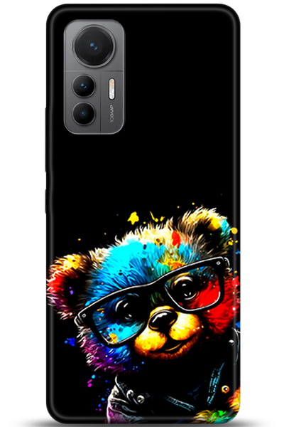 Noprin Xiaomi Mi 12 Lite Case Hd Printed Case - Custody Series 5434