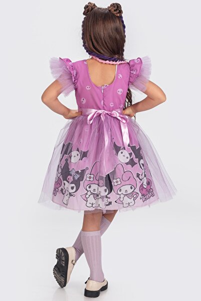 Minik Dolap Φόρεμα για πάρτι για κορίτσια από τούλι Kuromi and My Melody