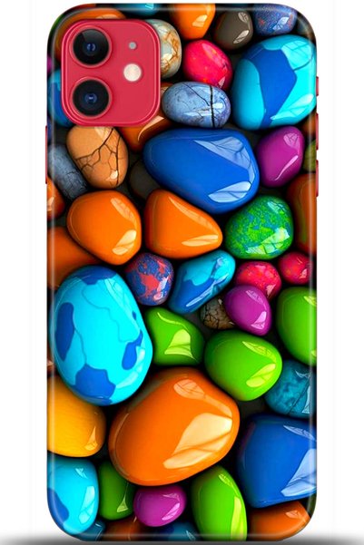 Noprin Apple iPhone 11 Case Hd Printed Case - Custody Series 5455