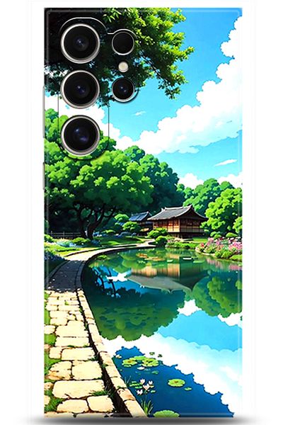 Noprin Samsung Galaxy S24 Ultra Case Hd Printed Case - Keep Following 5463