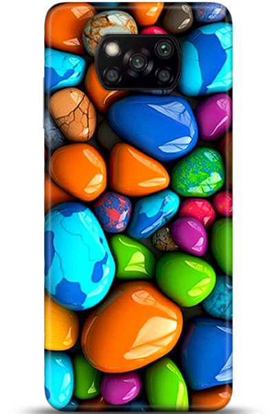 Noprin Xiaomi Poco X3 Pro Case Hd Printed Case - Custody Series 5455