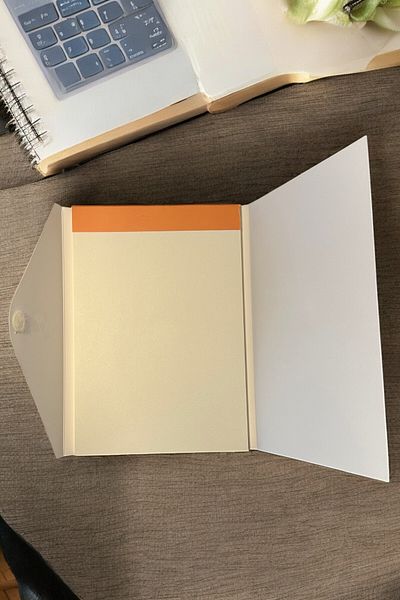 Saltos 120 Sheets of Notepad - Panda Concept, Unlined Diary Notebook, Gift for Schoolmate