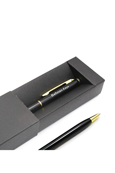 megame Sevgililer Günü Için Hediyelik Kişiye Özel Metal Kutulu Kalem Hediyeli...