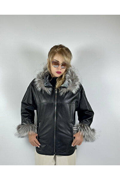 modarz ÇİFT TARAFLI GİYİLEBİLİR KADIN DERİ MONT 340 MODEL