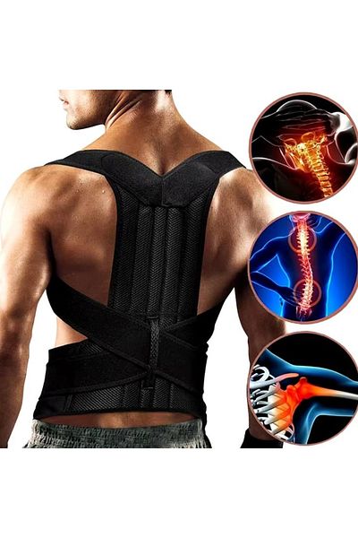 sogex New Generation Upright Posture Corset Medical Underwire Women Men Humpback Corset Shoulder Waist Back Corset