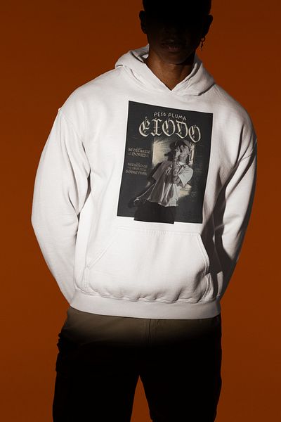 SEVBANO Peso Pluma Exodo Rapper Printed Unisex Oversize Hoodie