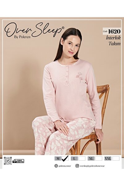 ARAS OVER SLEEP 1620 POLEREN PUDRA PİJAMA TAKIM