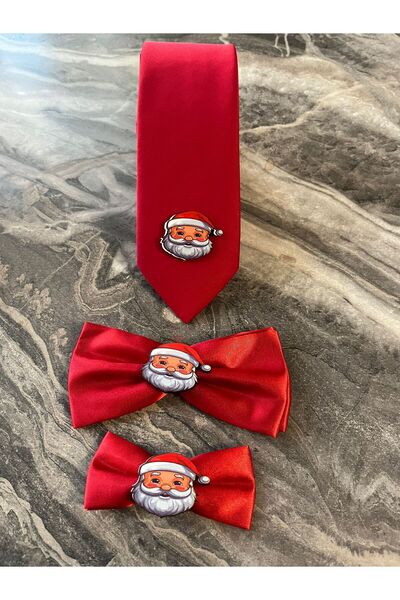 mfş bebek giyim Yılbaşılı papyon kravat