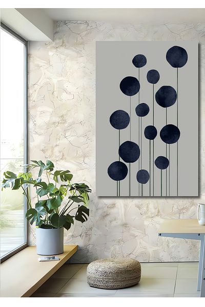 Teona Ahşap Abstracție Geometrică Lemn MDF Dreptunghi Decorativ Acasă, Locul de Muncă Pictură Perete