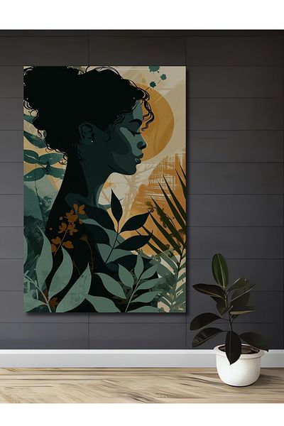 Teona Ahşap Decorativ din lemn MDF dreptunghiular Home, Business Place Pictură murală