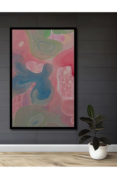 Teona Ahşap Pastel Dream Decorativ Lemn MDF Dreptunghi Acasă, Locul de Muncă Pictură Perete