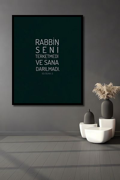Teona Ahşap Inspirat Vers MDF Lemn Dreptunghi Decorativ Acasă, Locul de Muncă Pictură Perete