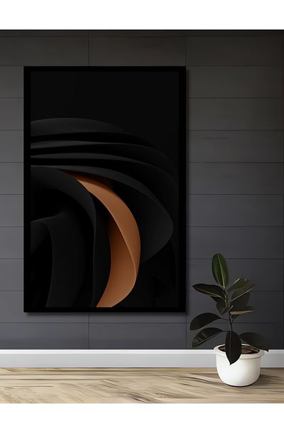 Teona Ahşap Eleganță abstractă Decorativ Lemn MDF Dreptunghi Acasă, Locul de muncă Pictură murală