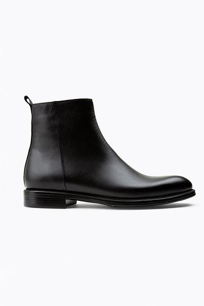 BENGAL 100% Genuine Leather Cowboy Model Chealse Men's Boots