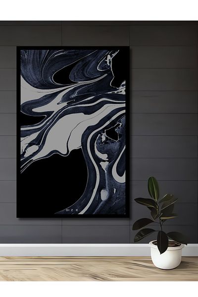 Teona Ahşap Abstract Ripple Decorativ Lemn MDF Dreptunghi Acasă, Locul de Muncă Pictură Perete