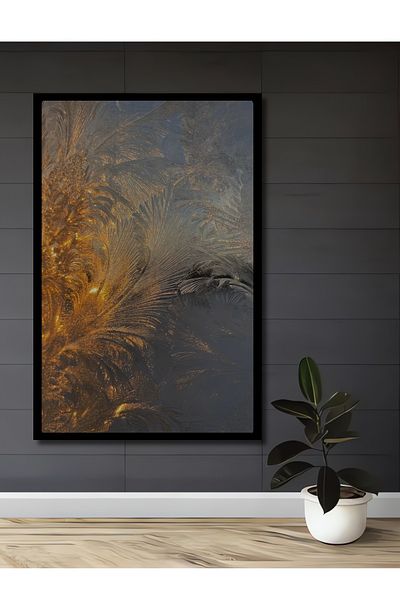 Teona Ahşap Textura aurie Lemn abstract MDF dreptunghiular decorativ pentru casa, locul de munca pictura pe perete