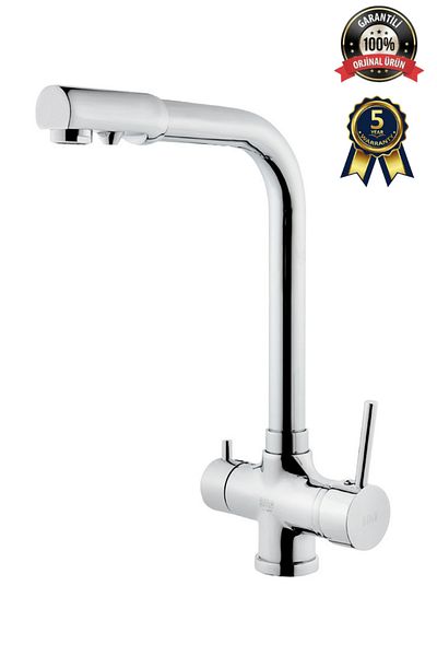 BMS Three Entry One Body Kitchen Home - 5 Years Warranty Faucetless & Mix Arm 379 Chrome