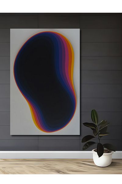 Teona Ahşap Straturi colorate Decorative Lemn MDF Dreptunghi Acasă, Locul de Muncă Pictură Perete