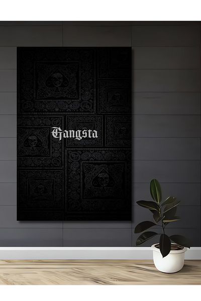 Teona Ahşap Gangsta Style Decorativ Lemn MDF Dreptunghi Acasă, Locul de Muncă Pictură Perete