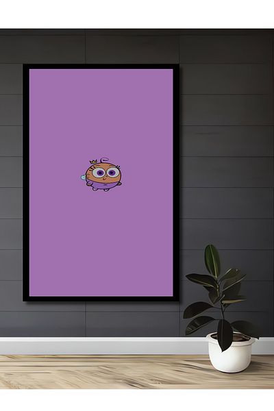 Teona Ahşap Cute Owl Decorativ Lemn MDF Dreptunghi Acasă, Locul de Muncă Pictură Perete