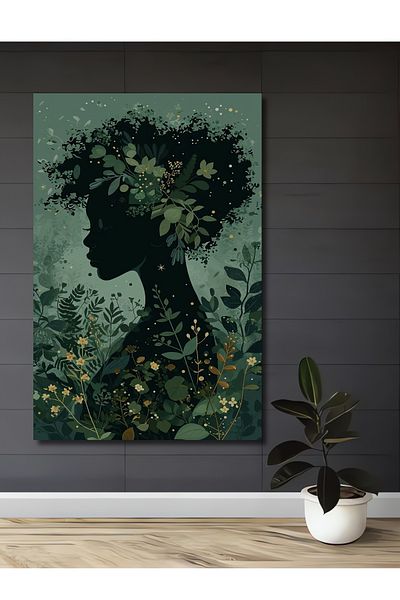 Teona Ahşap Eleganța naturii din lemn MDF dreptunghiular decorativ pentru casă, loc de muncă pictură murală