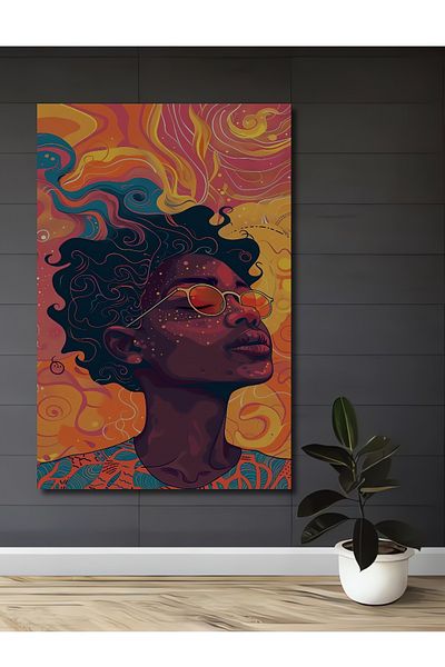 Teona Ahşap Vise Colorati Decorativ Lemn MDF Casa dreptunghiulara, Pictura pe perete la locul de munca